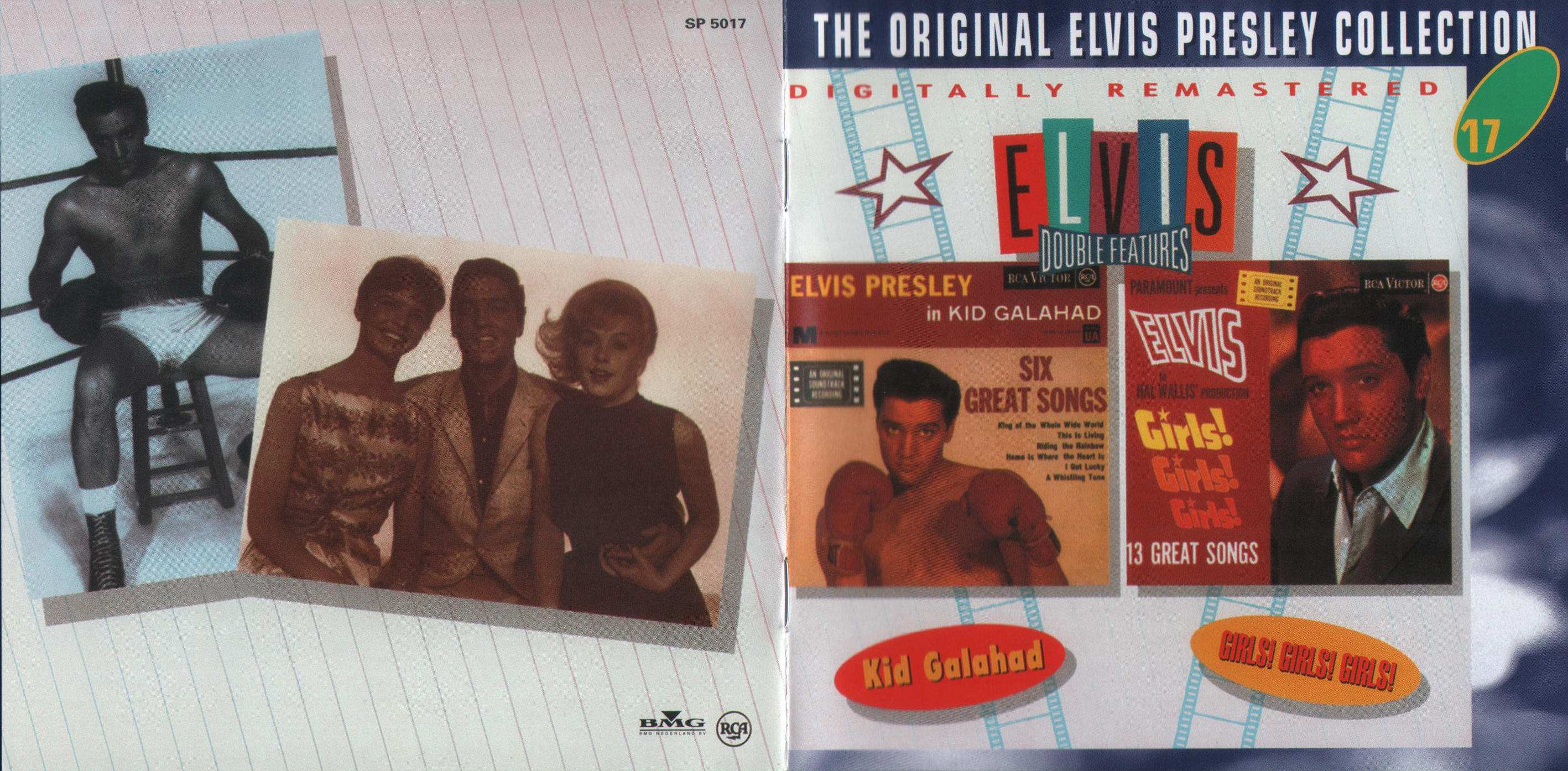 Elvis Presley  The Original Elvis Presley Collection 17; Kid Galahad, Girls! : Booklet